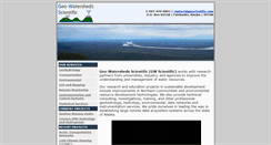 Desktop Screenshot of gwscientific.com